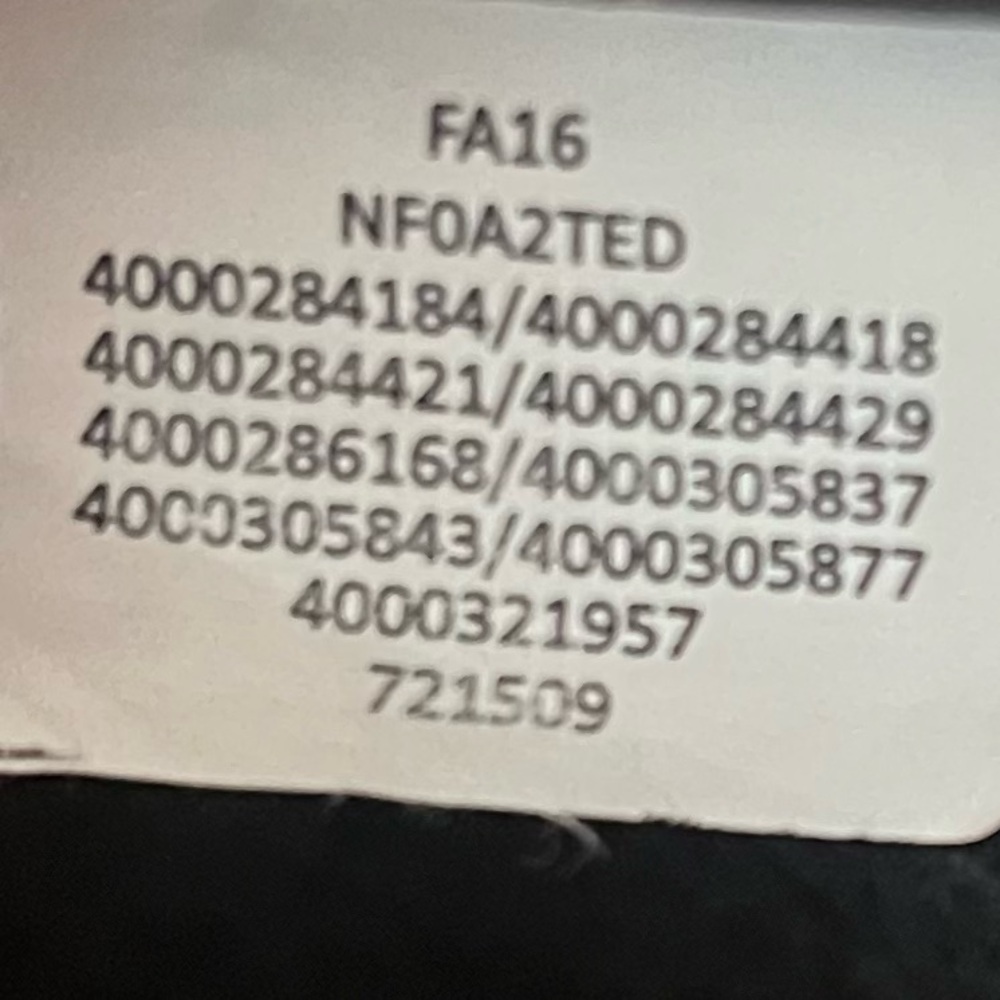 The North Face Womens Osito Parka NF0A2TED Zip Up Jacket Black Small - Picture 9 of 10